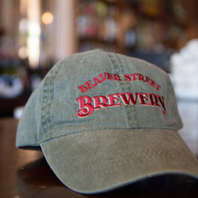 Beaver Street Brewery Hat Green and Red