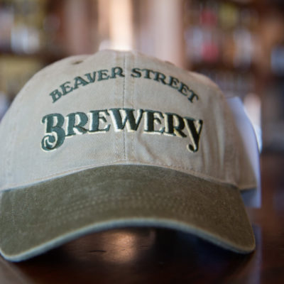 Beaver Street Brewery Hat Green text